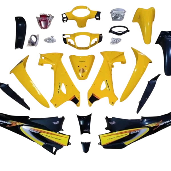 فلاپ ویو 125 زرد قناری