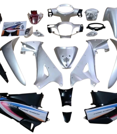 فلاپ ویو 125 رنگ نقره‌ای